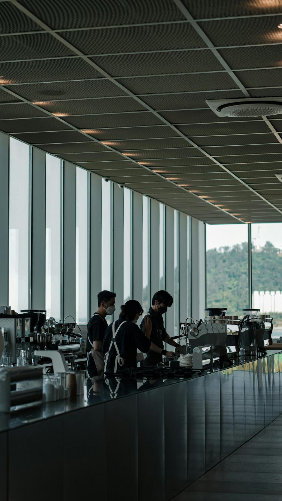 Fitness Center with Mountain Views